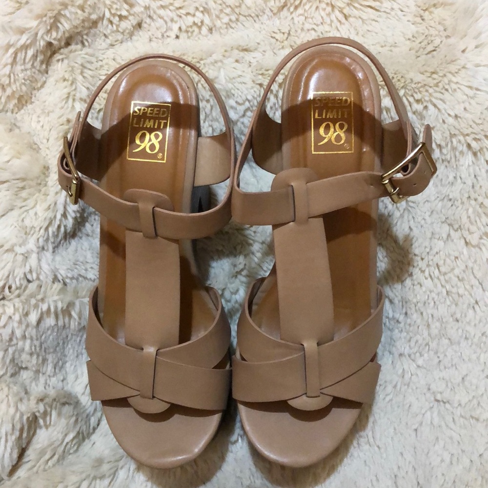 Skin tone Colored High Heels